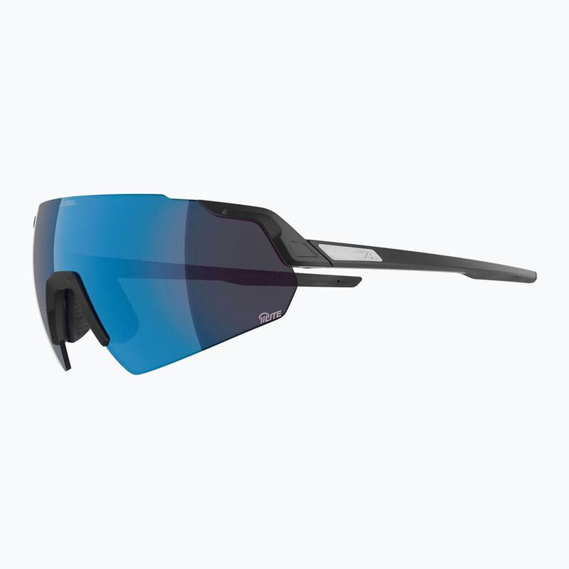 Sonnenbrille Alpina Turbo Air Q-Lite black matt/blue mirror/pink 4