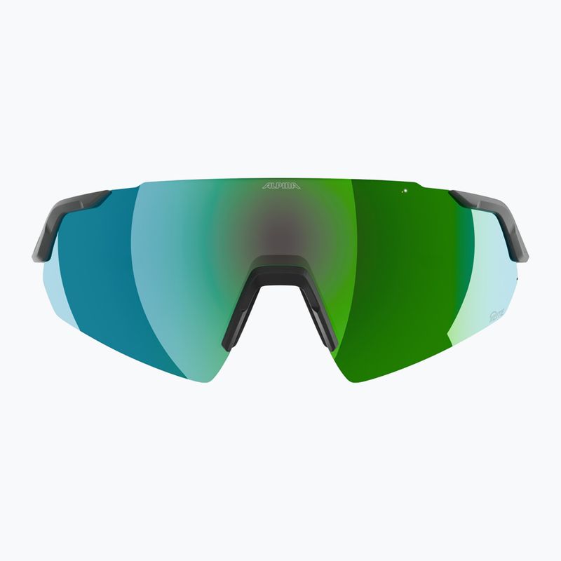 Sonnenbrille Alpina Turbo Air Q-Lite midnight/grey matt/green mirror/pink 2