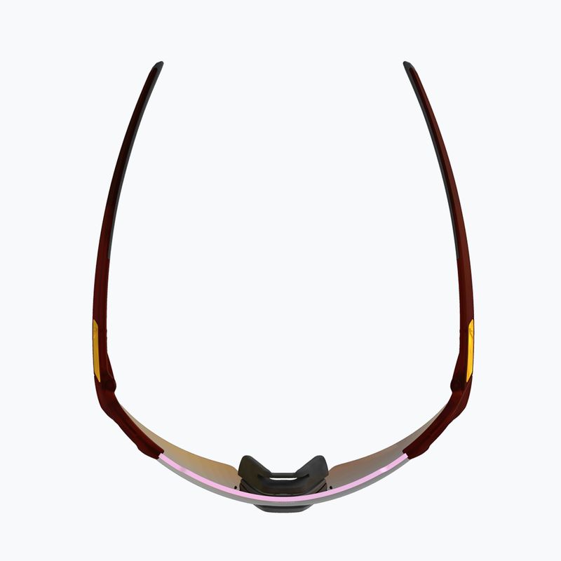 Sonnenbrille Alpina Turbo Air Q-Lite red translucent matte/gold mirror/pink 3