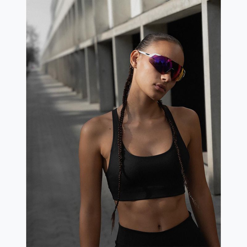 Sonnenbrille Alpina Turbo Air Q-Lite white gloss/pink/pink 5