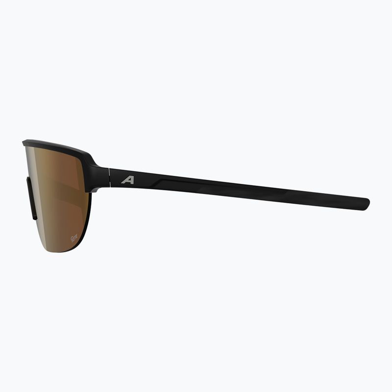 Sonnenbrille Alpina Frame 2.0 Q-Lite black matt/gold mirror 5