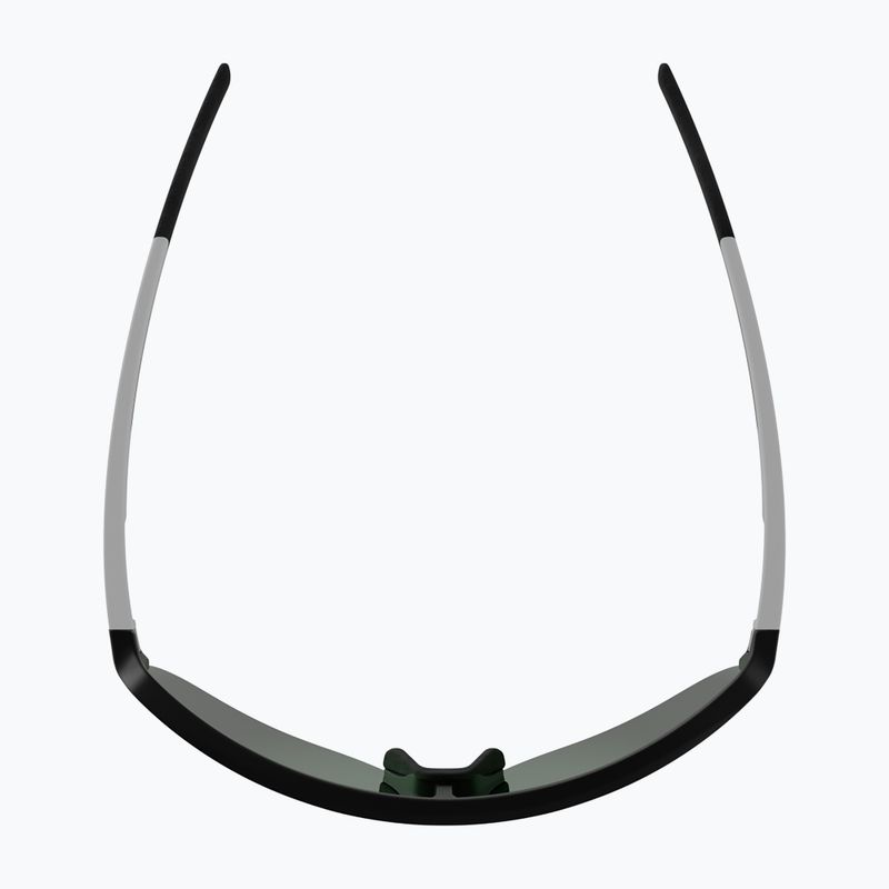 Sonnenbrille Alpina Frame 2.0 Q-Lite black/white matte/green mirror 3
