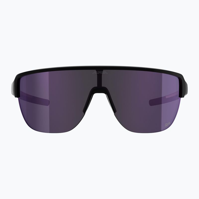Sonnenbrille Alpina Frame 2.0 Q-Lite black gloss/purple mirror 2