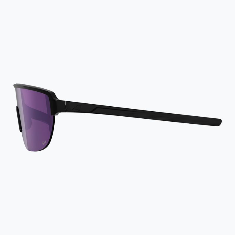Sonnenbrille Alpina Frame 2.0 Q-Lite black gloss/purple mirror 5