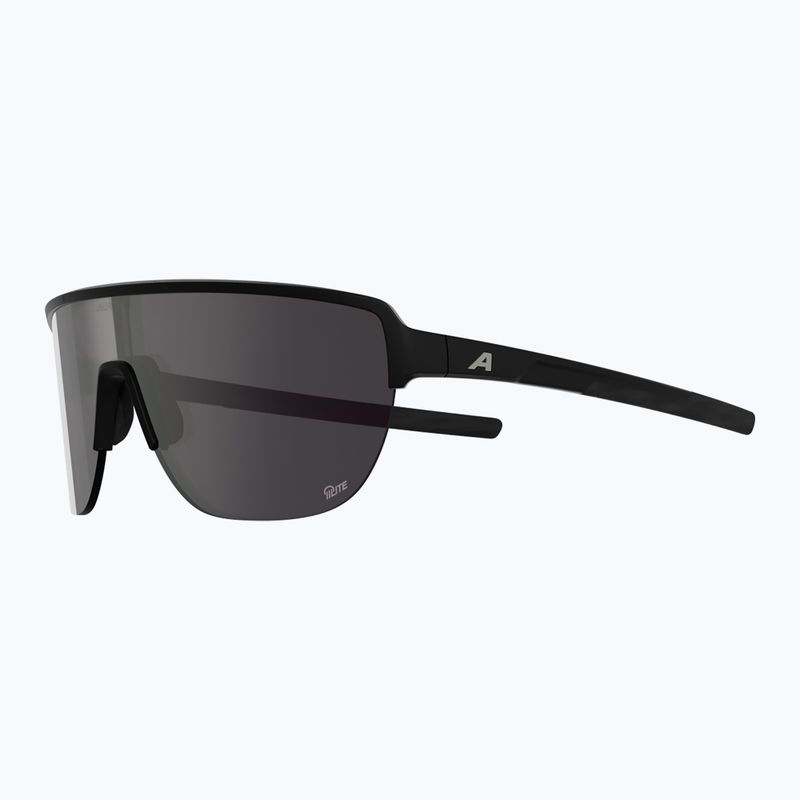 Sonnenbrille Alpina Frame 2.0 Q-Lite black matt / silver mirror 4