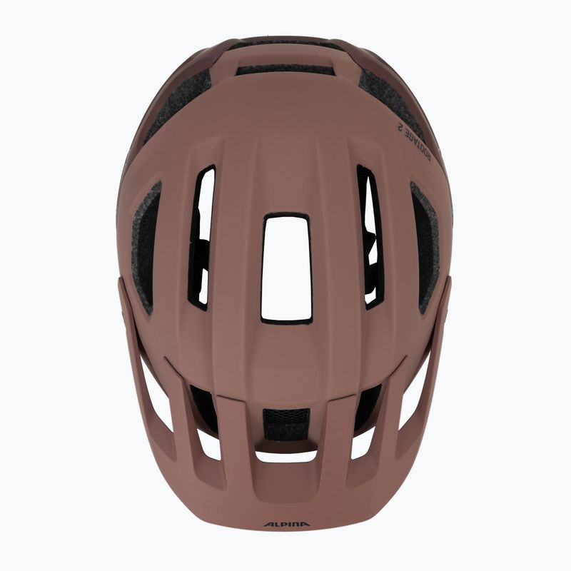 Fahrradhelm Alpina Rootage 2 ox raisin matt 6
