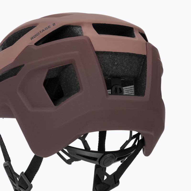 Fahrradhelm Alpina Rootage 2 ox raisin matt 8