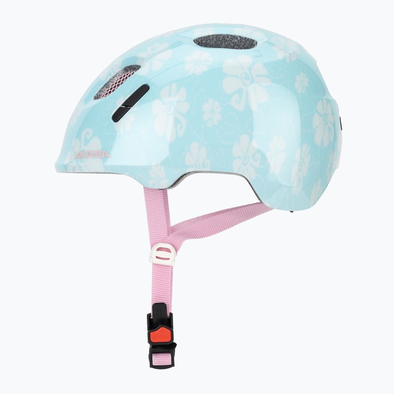 Fahrradhelm Kinder Alpina Ximo 2 Jr aqua rose flower gloss 3