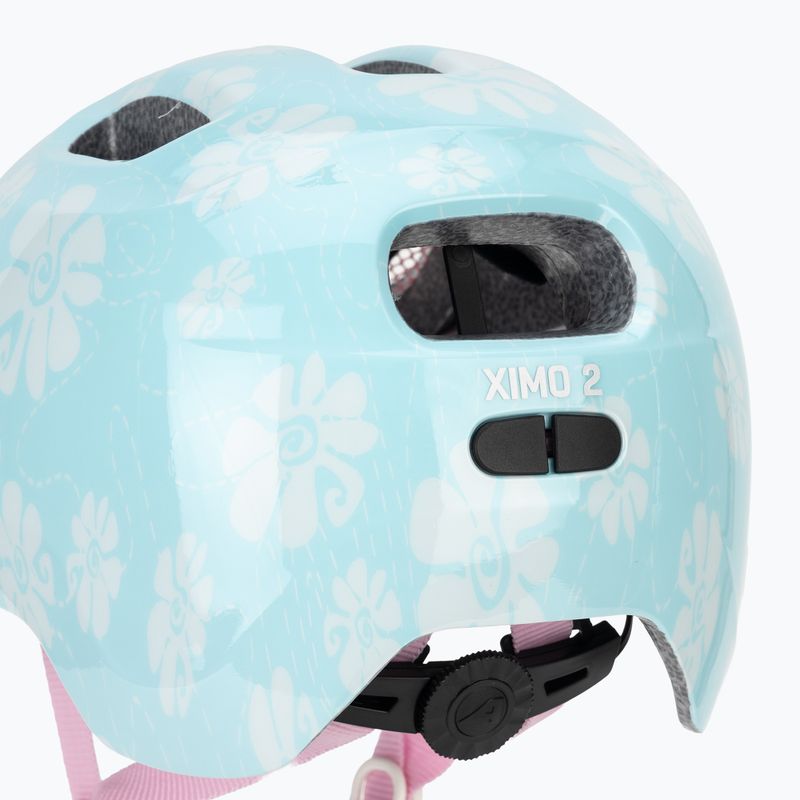 Fahrradhelm Kinder Alpina Ximo 2 Jr aqua rose flower gloss 7