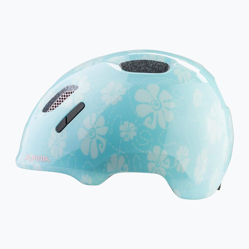Kinderfahrradhelm Alpina Ximo 2 Jr aqua rose flower gloss 2