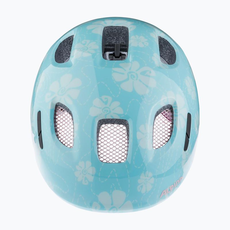 Kinderfahrradhelm Alpina Ximo 2 Jr aqua rose flower gloss 4
