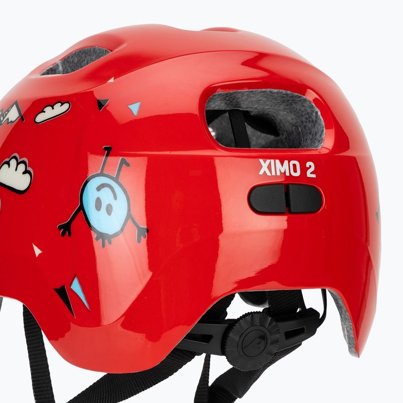 Fahrradhelm Kinder Alpina Ximo 2 Jr red smile gloss 7