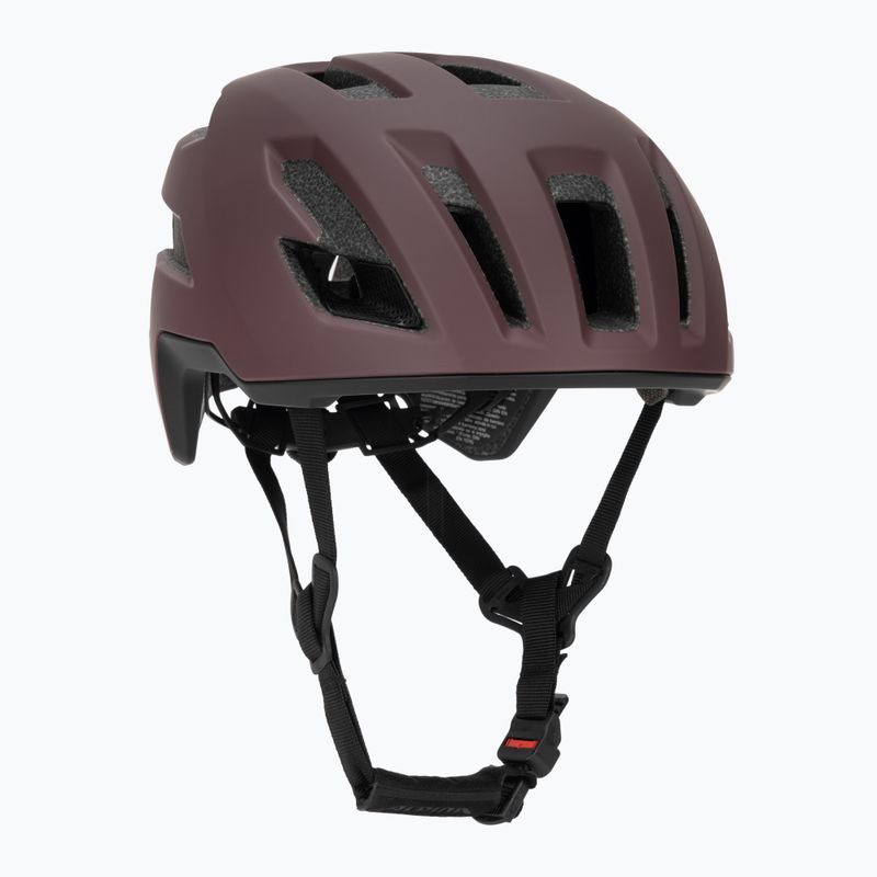 Fahrradhelm Alpina Taunus Gravel MIPS ox black matt