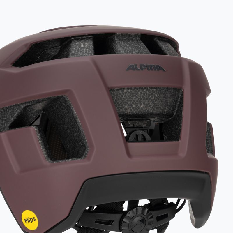 Fahrradhelm Alpina Taunus Gravel MIPS ox black matt 7