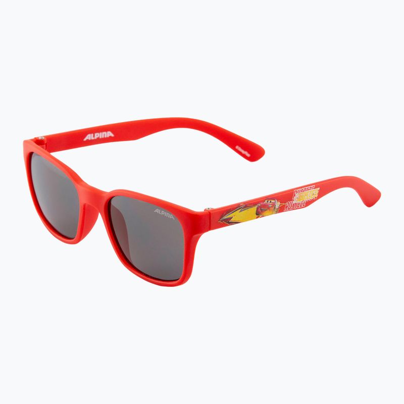 Kinder-Sonnenbrille Alpina Junior Mitzo II Disney cars/black