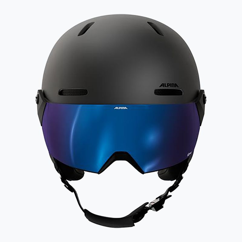 Skihelm Alpina Arber 2 Visor Q-Lite black matte 3