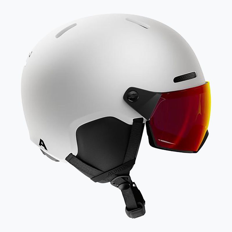 Skihelm Alpina Arber 2 Visor Q-Lite white matt 2