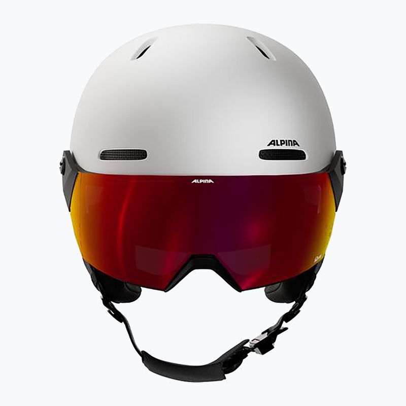 Skihelm Alpina Arber 2 Visor Q-Lite white matt 3