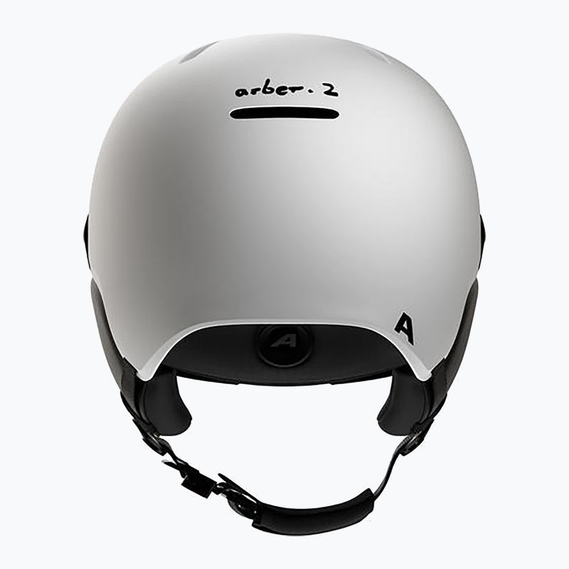 Skihelm Alpina Arber 2 Visor Q-Lite white matt 4
