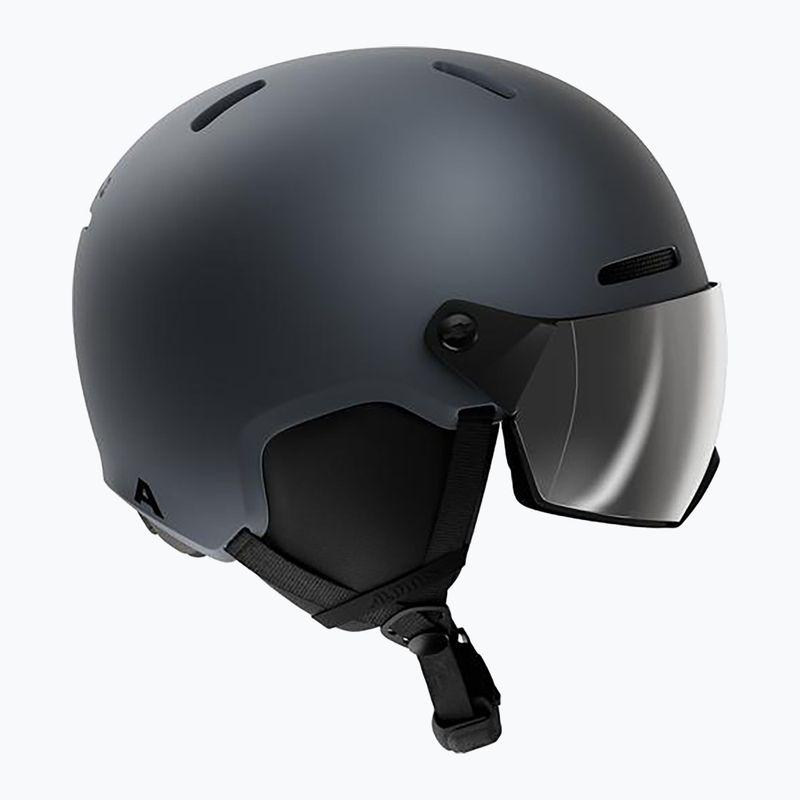 Skihelm Alpina Arber 2 Visor Q-Lite midnight grey 2