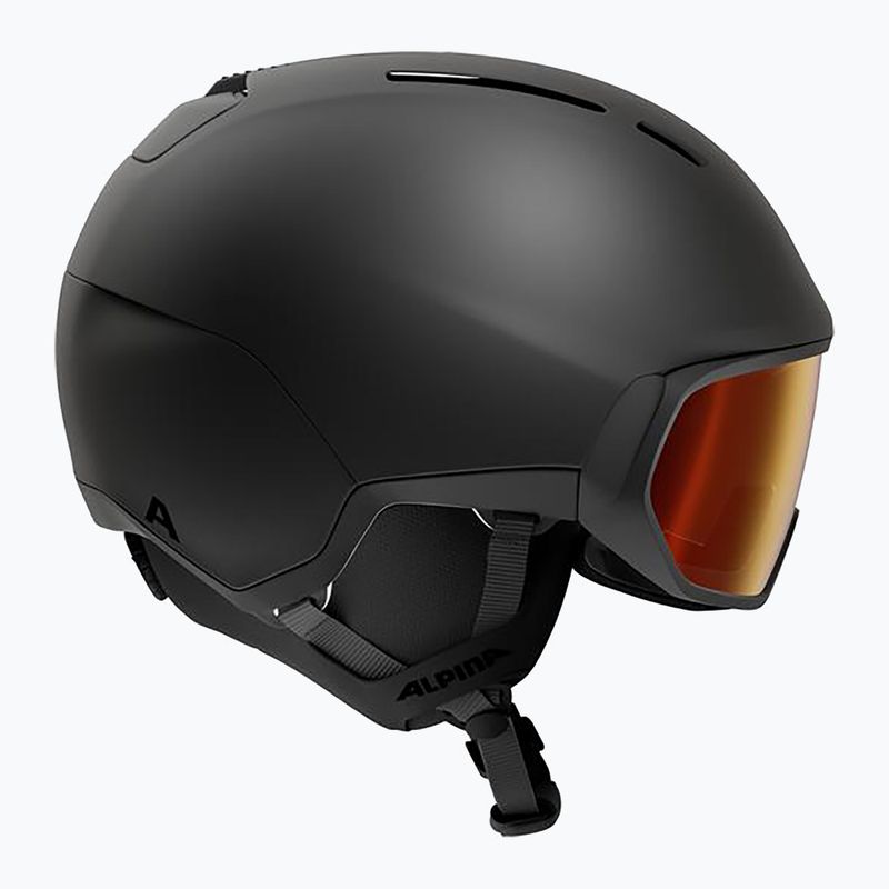 Skihelm Alpina Vizzard QV MIPS black matte 2