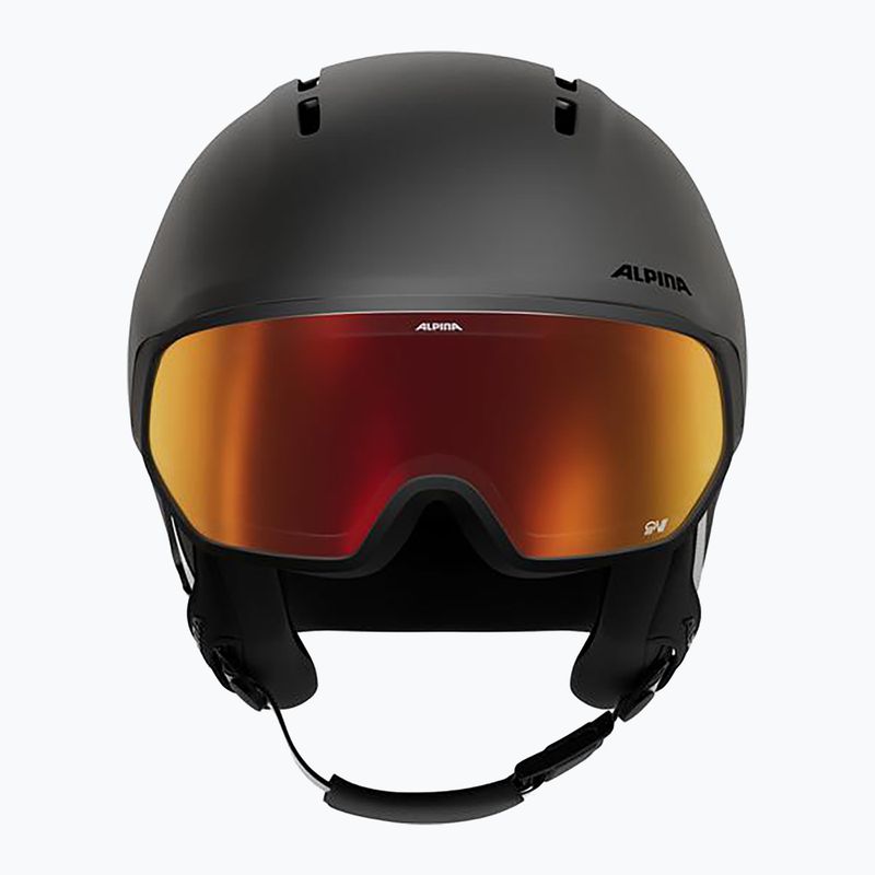 Skihelm Alpina Vizzard QV MIPS black matte 3