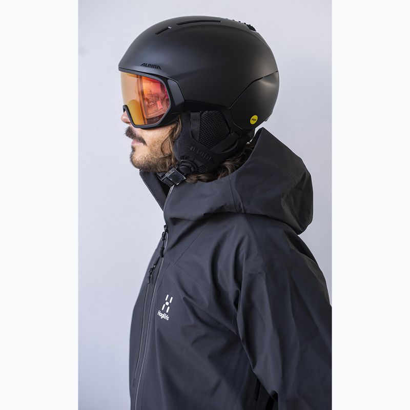 Skihelm Alpina Vizzard QV MIPS black matte 6