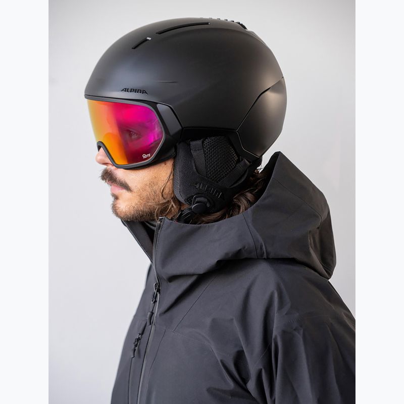 Skihelm Alpina Vizzard Q-Lite black matte 6