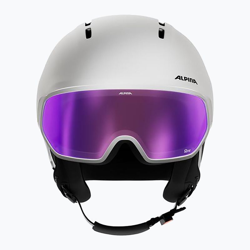 Skihelm Alpina Vizzard Q-Lite white matt 3
