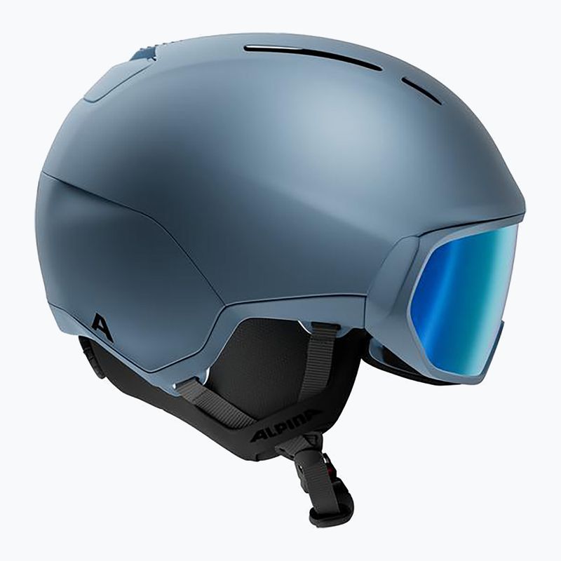 Skihelm Alpina Vizzard Q-Lite midnight blue matt 2
