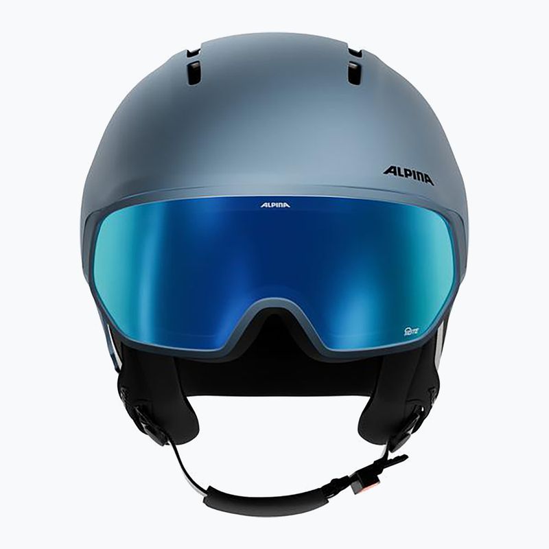 Skihelm Alpina Vizzard Q-Lite midnight blue matt 3