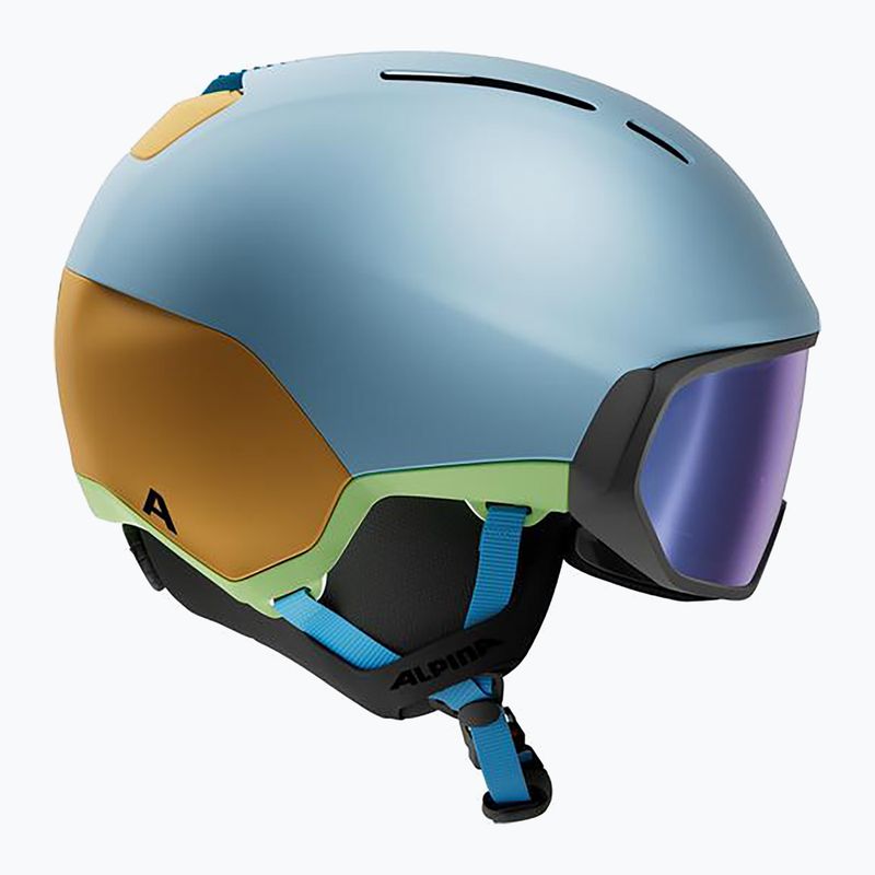 Skihelm Alpina Vizzard Q-Lite harlekin 2