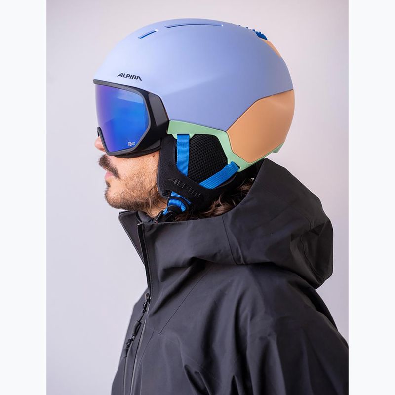 Skihelm Alpina Vizzard Q-Lite harlekin 6