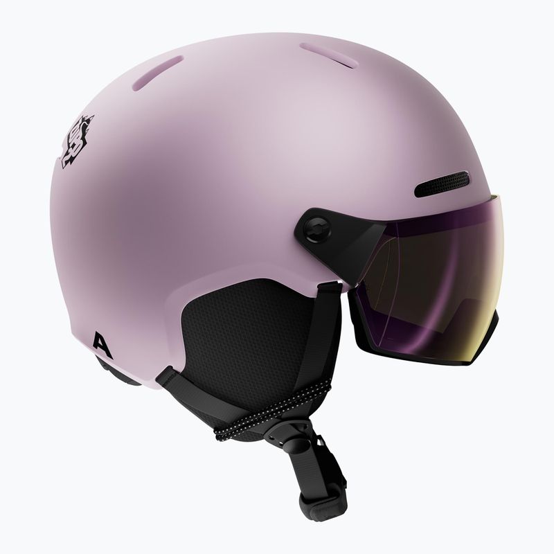 Kinder-Skihelm Alpina Zupo 2 Visor Q-Lite rose matt 2
