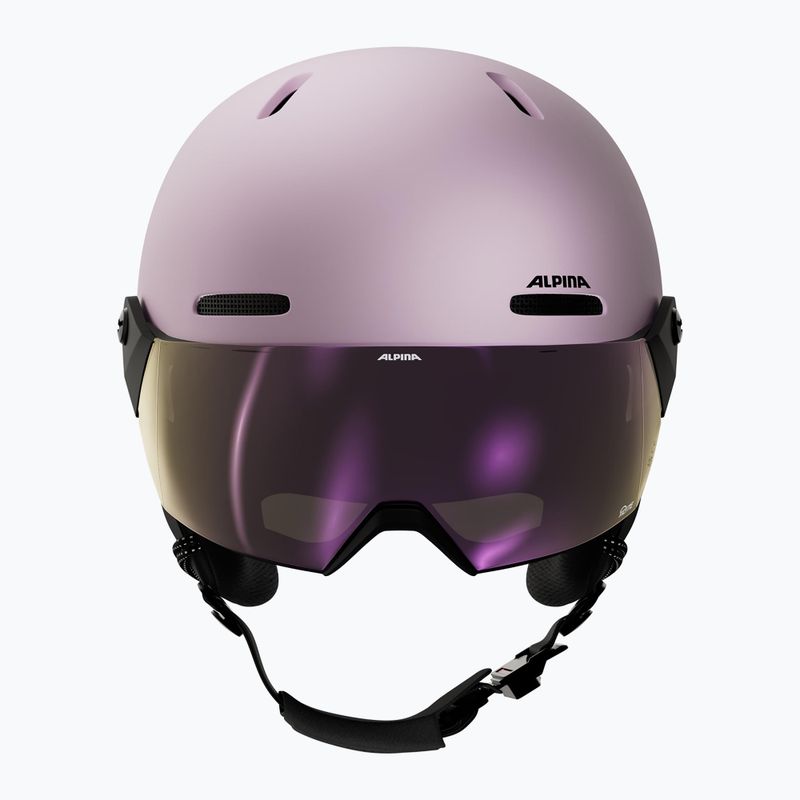 Kinder-Skihelm Alpina Zupo 2 Visor Q-Lite rose matt 3