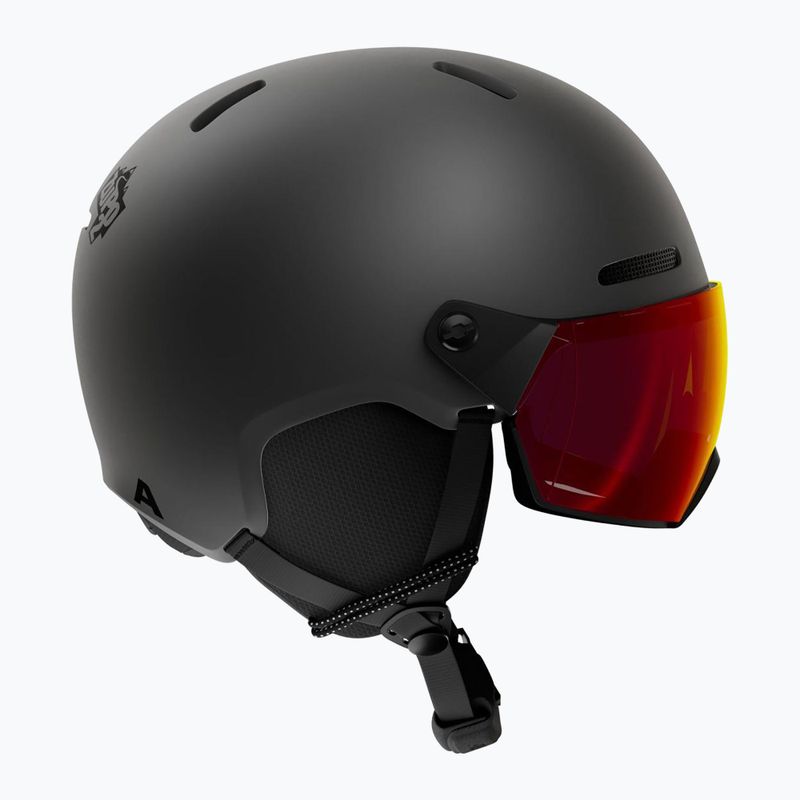 Kinder-Skihelm Alpina Zupo 2 Visor Q-Lite black matte 2