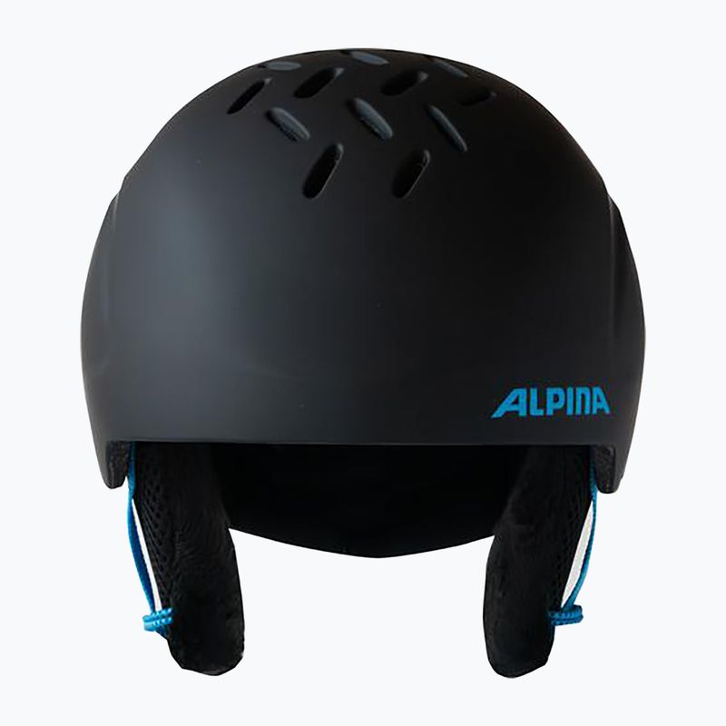 Kinder-Skihelm Alpina Pizi black blue matt 3