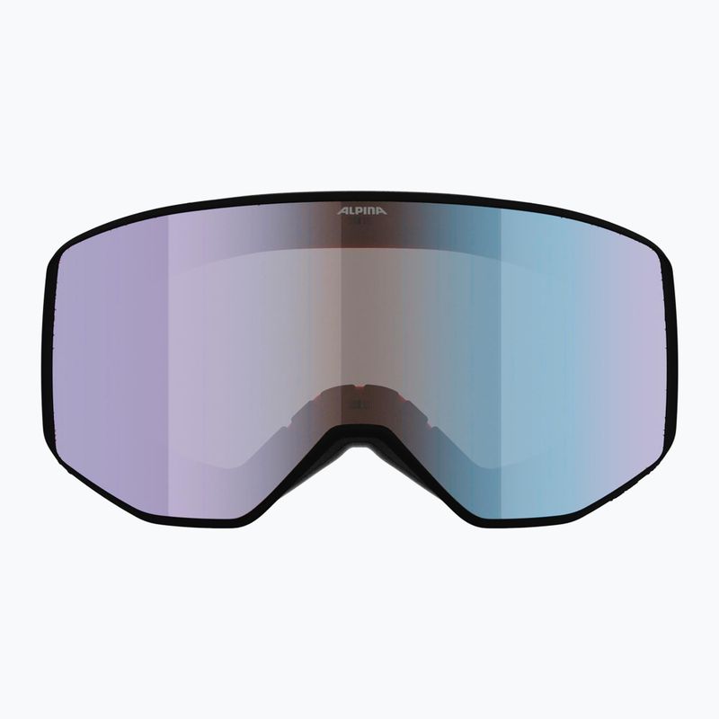 Skibrille Alpina Venet M Q-Lite  black/blue matt 2