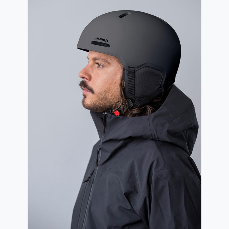 Skihelm Alpina Arber 2 MIPS midnight grey 6