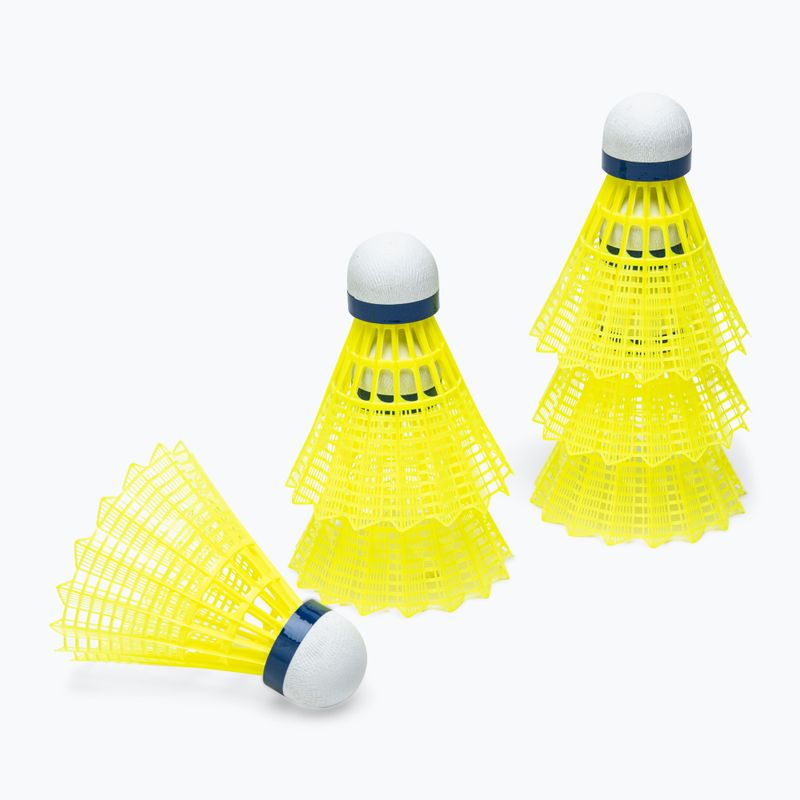 Badminton-Schläger VICTOR Nylon Shuttle 3000 medium 6 Stk. gelb 2