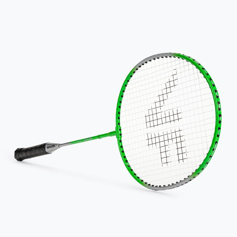 VICTOR VICFUN Hobby Badmintonset Typ B grün/orange 3