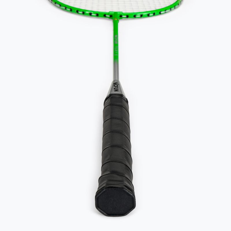 VICTOR VICFUN Hobby Badmintonset Typ B grün/orange 4