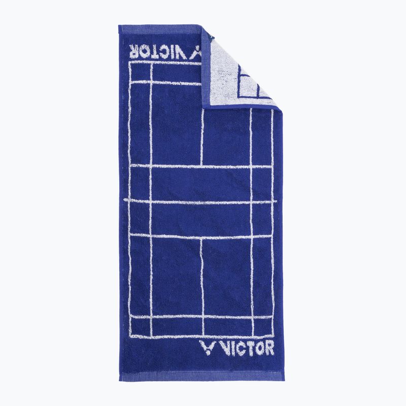 VICTOR Kleines Handtuch blau