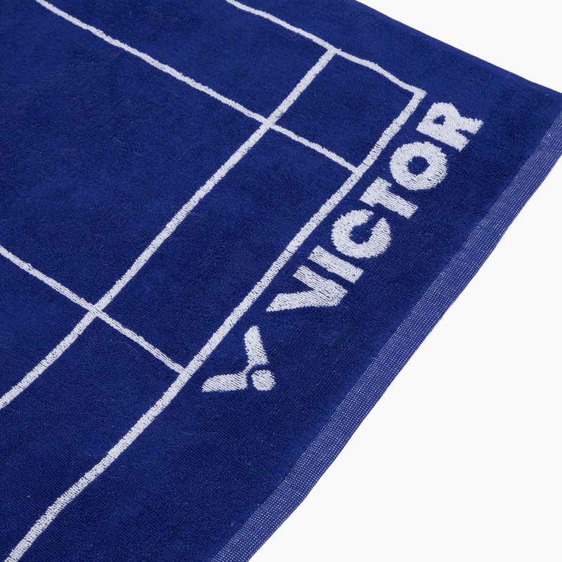 VICTOR Badelaken blau 2