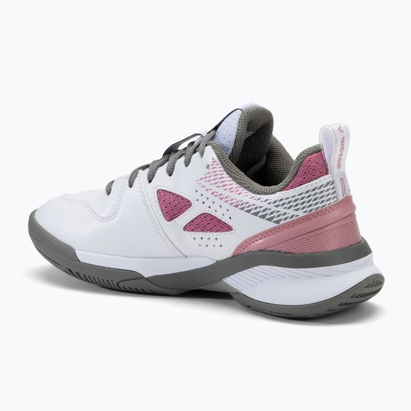 Damen Badmintonschuhe VICTOR A610IVF weiß/grau 3