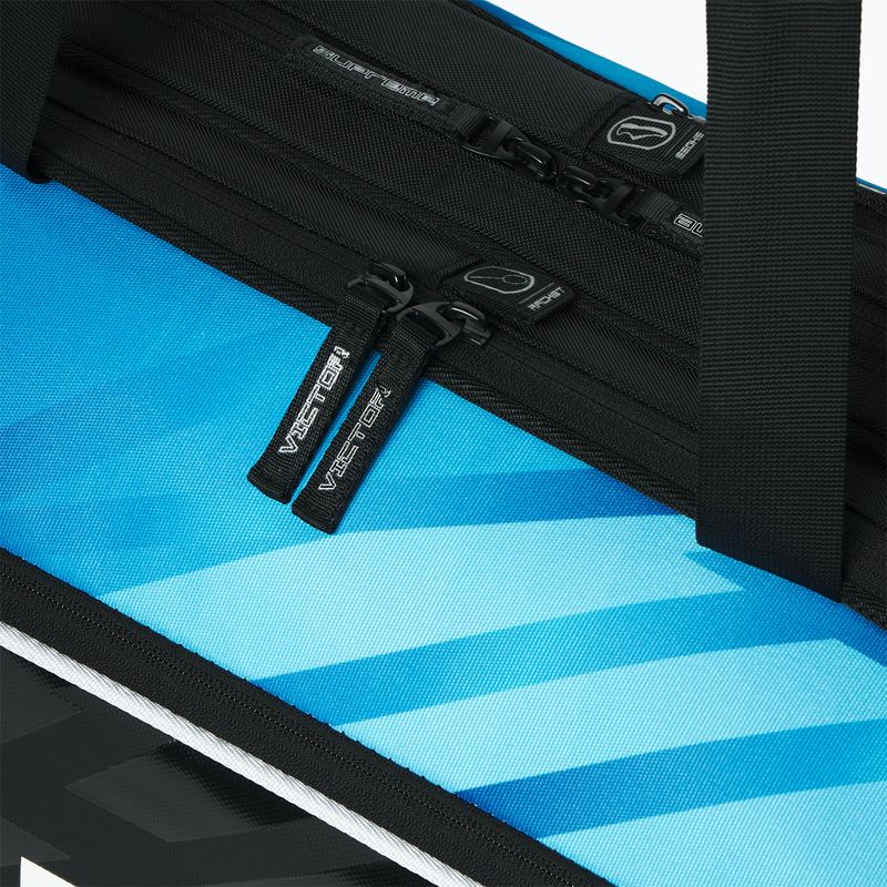VICTOR Schlägertasche BR9613 schwarz/glänzend blau 6