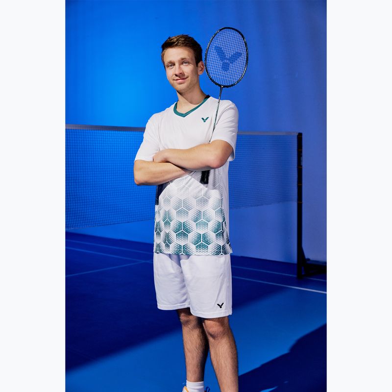 VICTOR Tennishemd T-53103 weiß 5