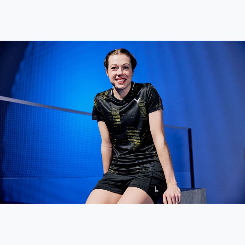 VICTOR Damen-T-Shirt T-54102 W schwarz 4