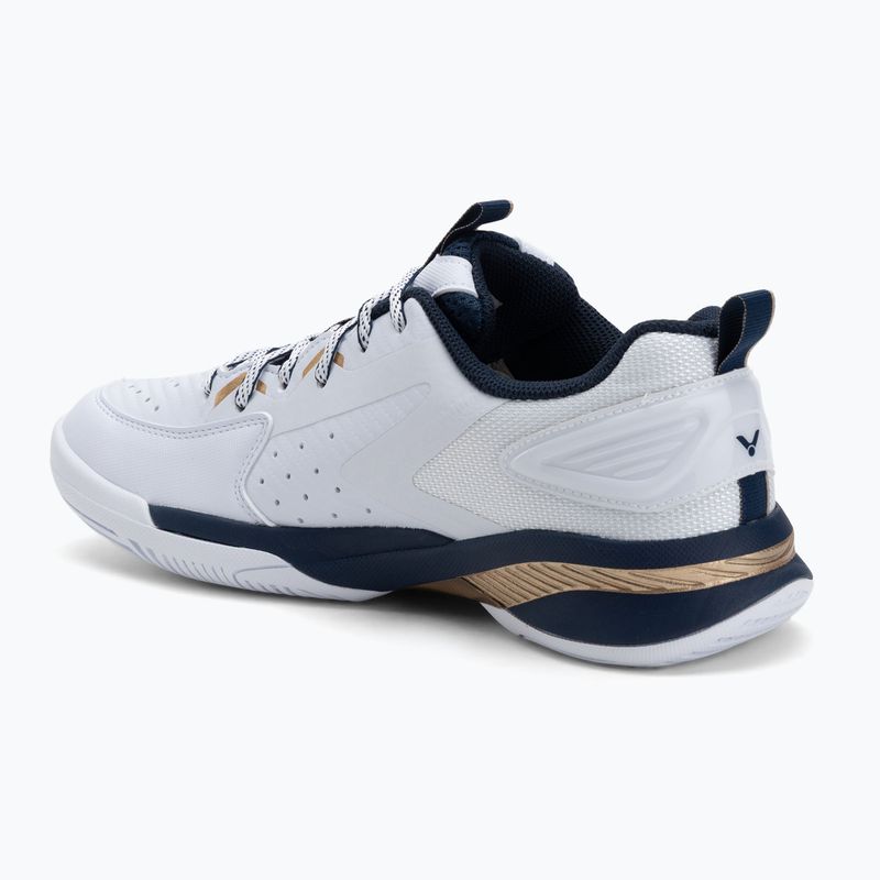 Herren Badmintonschuhe VICTOR A970TD AX hellweiß/hellgold 3