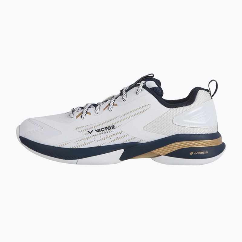 Herren Badmintonschuhe VICTOR A970TD AX hellweiß/hellgold 9
